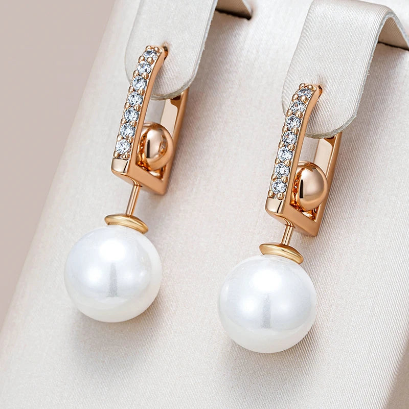 High Quality Daily Fancy Gold Colour Earrings 031