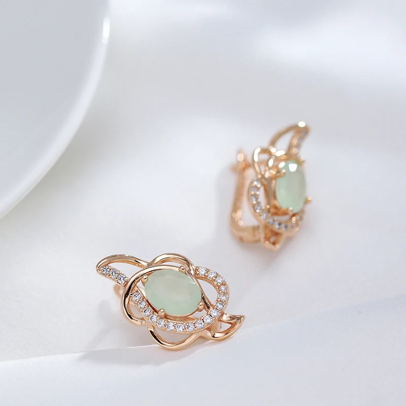 High Quality Daily Fancy Gold Colour Earrings 035