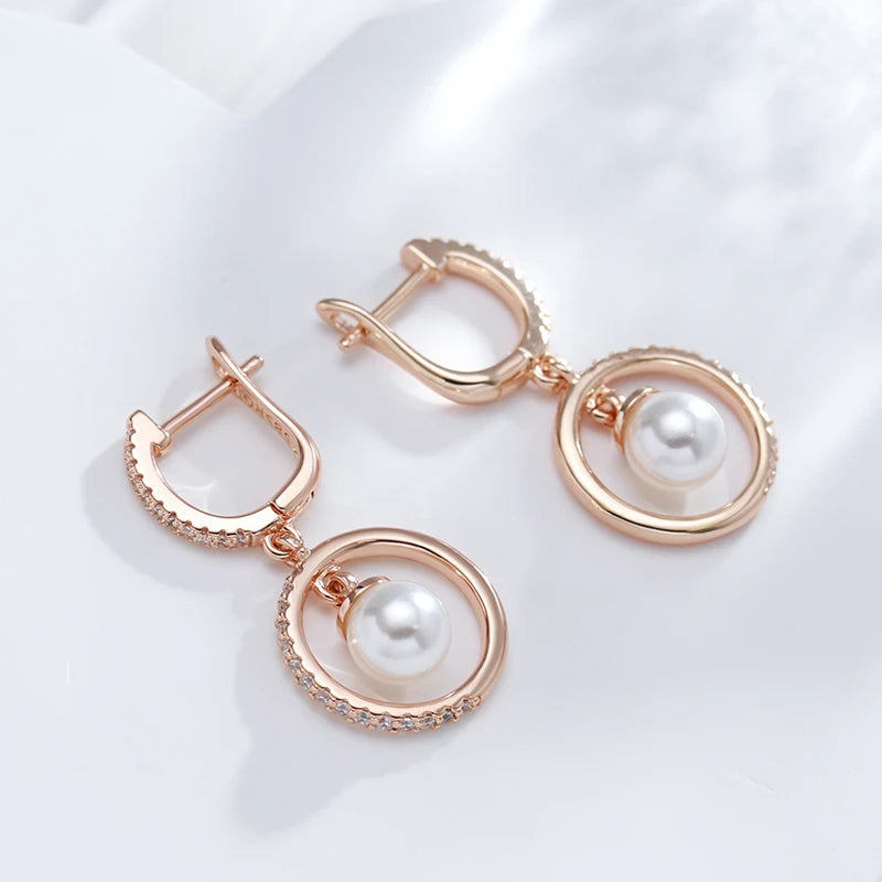 High Quality Daily Fancy Gold Colour Earrings 013