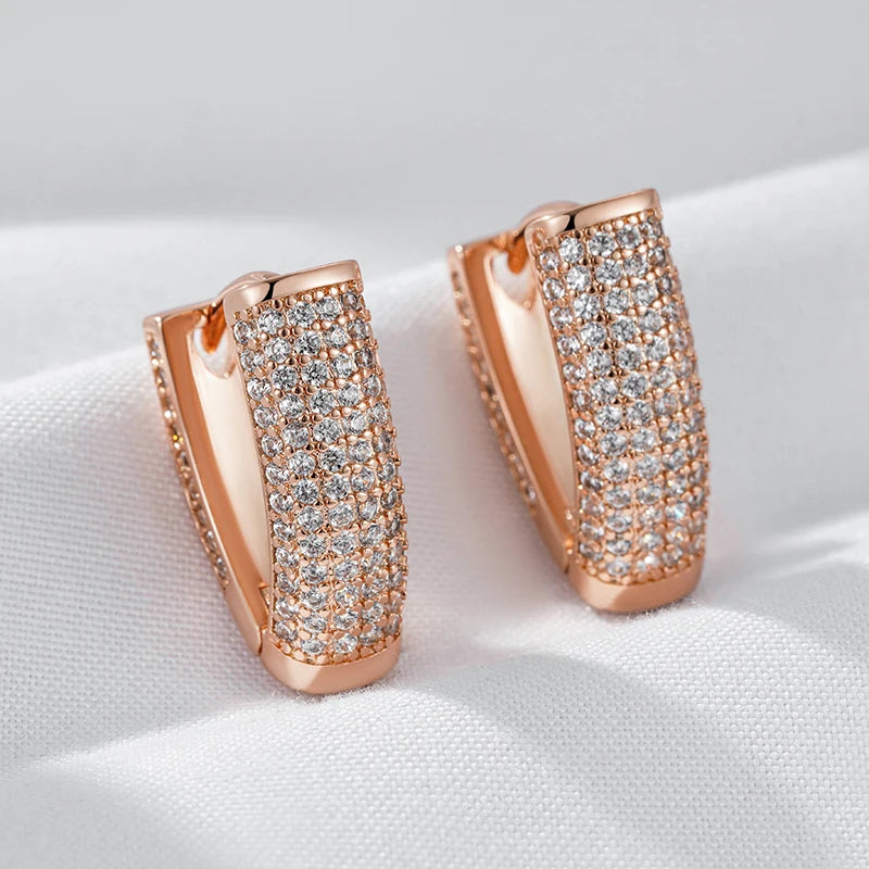 High Quality Daily Fancy Gold Colour Earrings 073