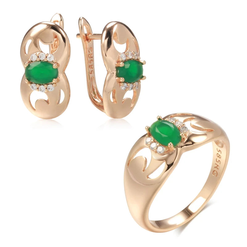 Colored Boho Textured Mixed Metals Travel Jewel Set 0026