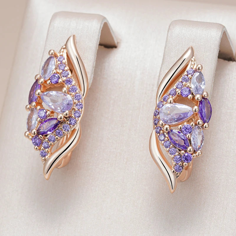 High Quality Daily Fancy Gold Colour Earrings 020