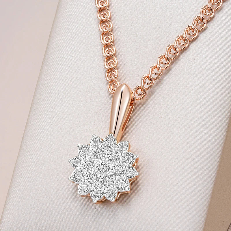 Hot Full Shiny Pendant Necklace