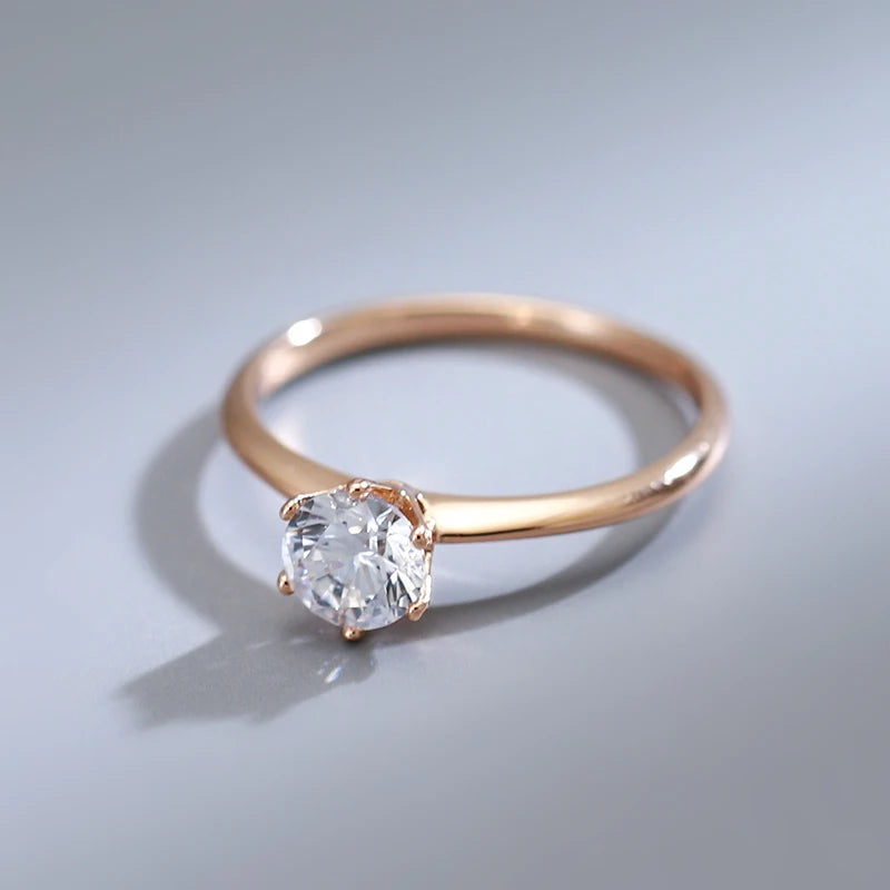 White Fancy 012 583 Rose Gold Casual Jewel Set