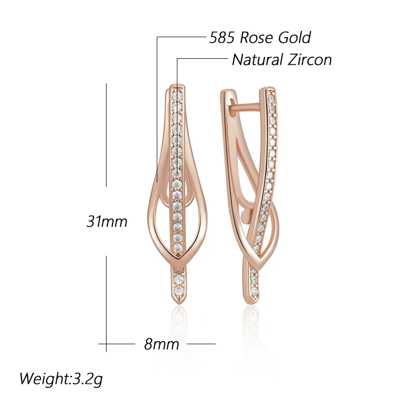 Trendy Fashion Magic Grace Forge Earrings 028