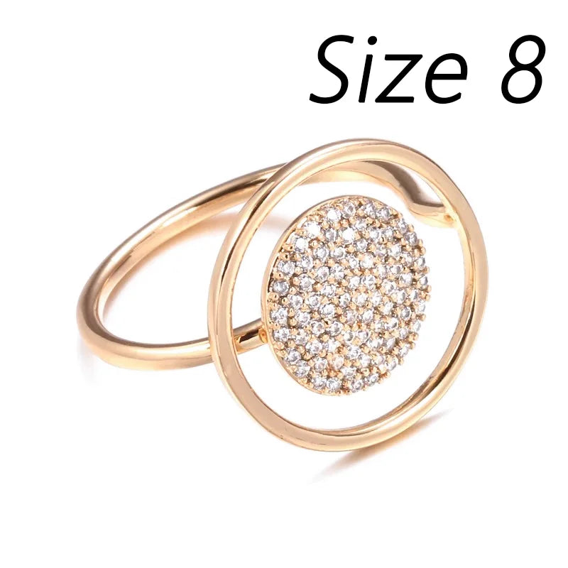 Luxury Full Shiny Natural Zircon Drop Earrings