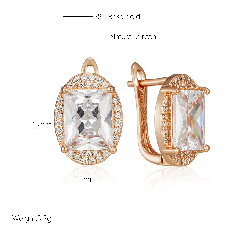 High Quality Daily Fancy Gold Colour Earrings 087
