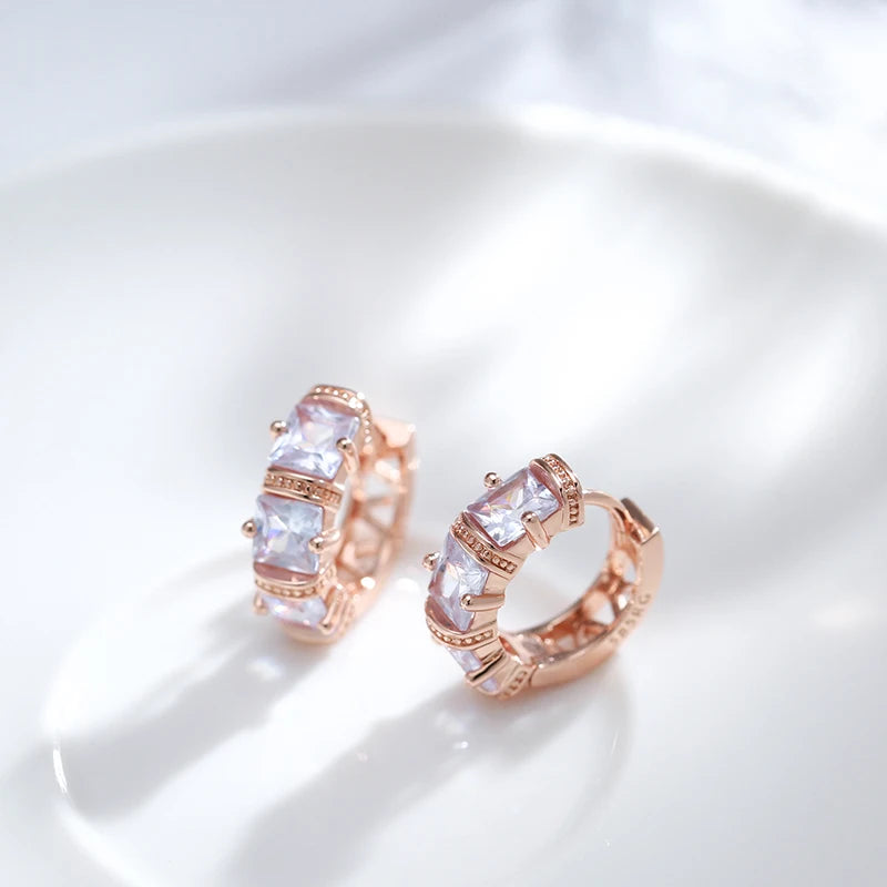 High Quality Daily Fancy Gold Colour Earrings 057