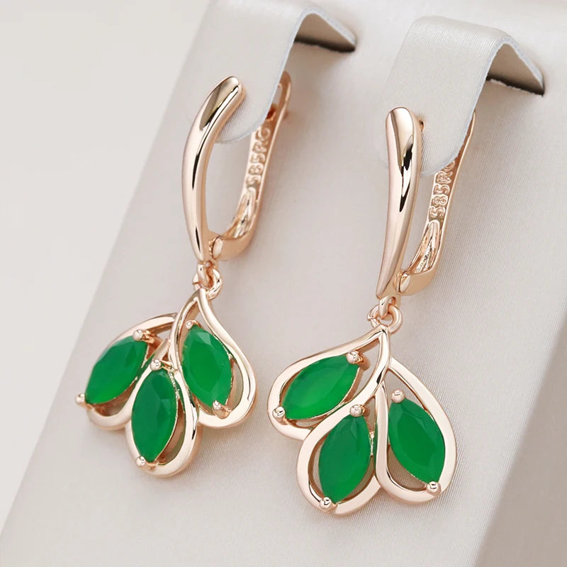 High Quality Daily Fancy Gold Colour Earrings 048