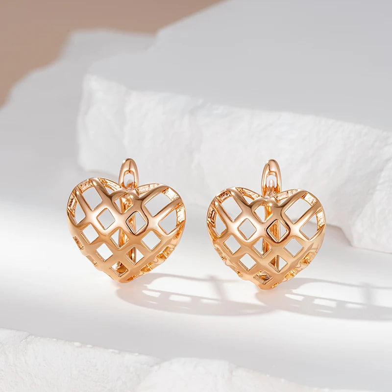 High Quality Daily Fancy Gold Colour Earrings 060