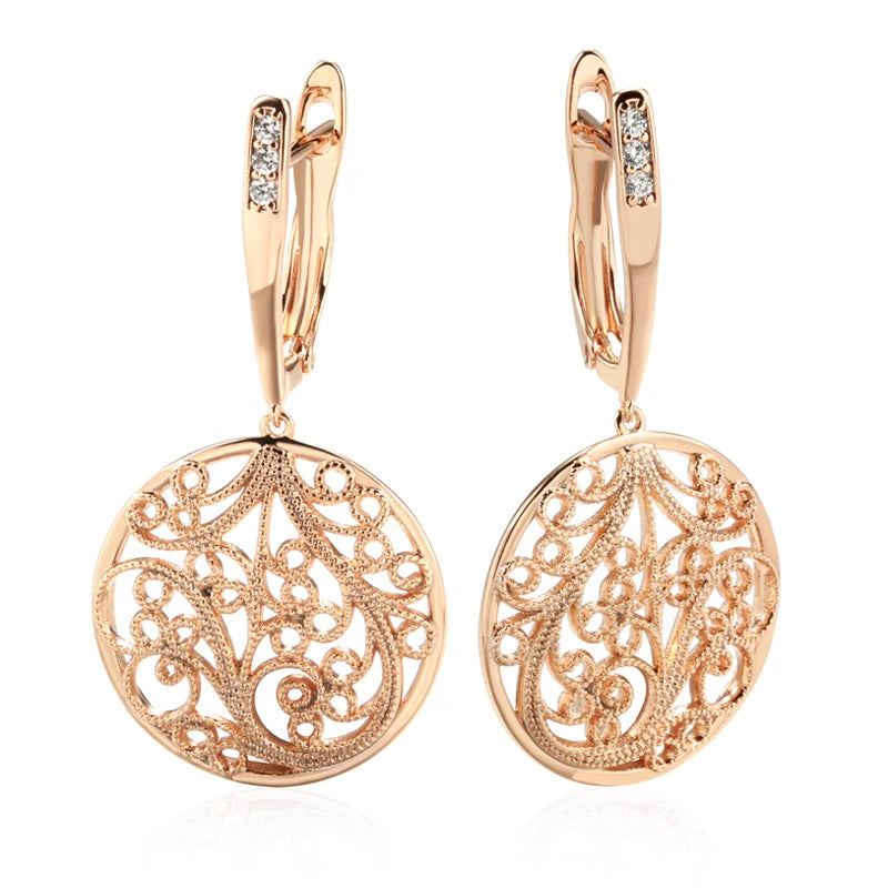High Quality Daily Fancy Gold Colour Earrings 049