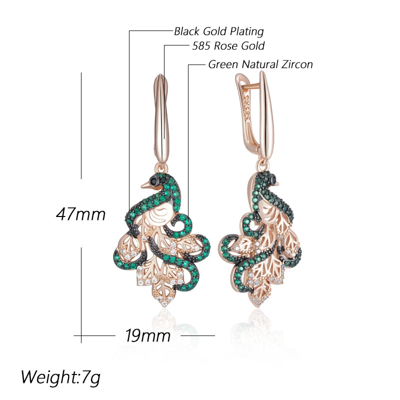 High Quality Daily Fancy Gold Colour Earrings 052