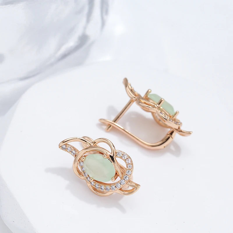 High Quality Daily Fancy Gold Colour Earrings 035