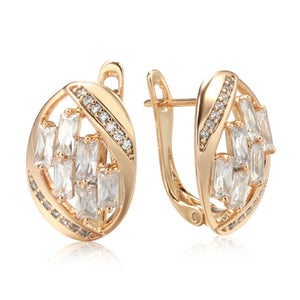 High Quality Daily Fancy Gold Colour Earrings 081