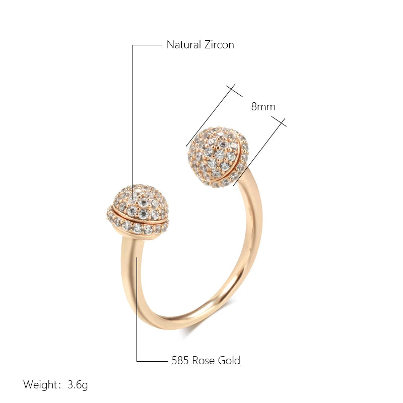 Best Luxury Shiny Gift Natural Ring For Women 023