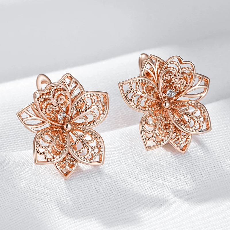 High Quality Daily Fancy Gold Colour Earrings 030