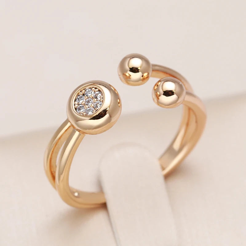 Best Luxury Shiny Gift Natural Ring For Women 090