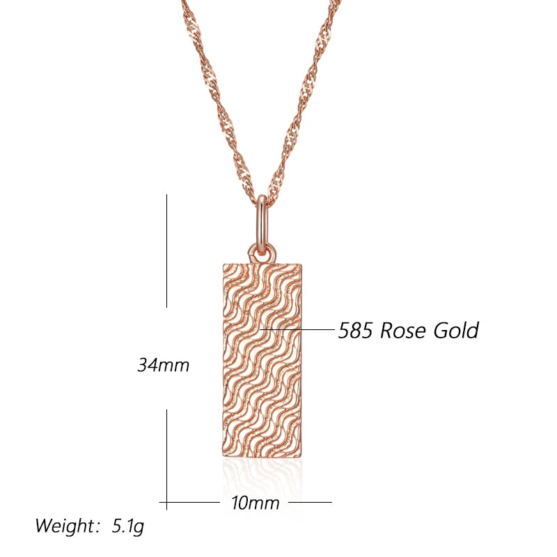 Hot Fashion Glossy Pendant Necklace