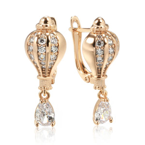 High Quality Daily Fancy Gold Colour Earrings 015