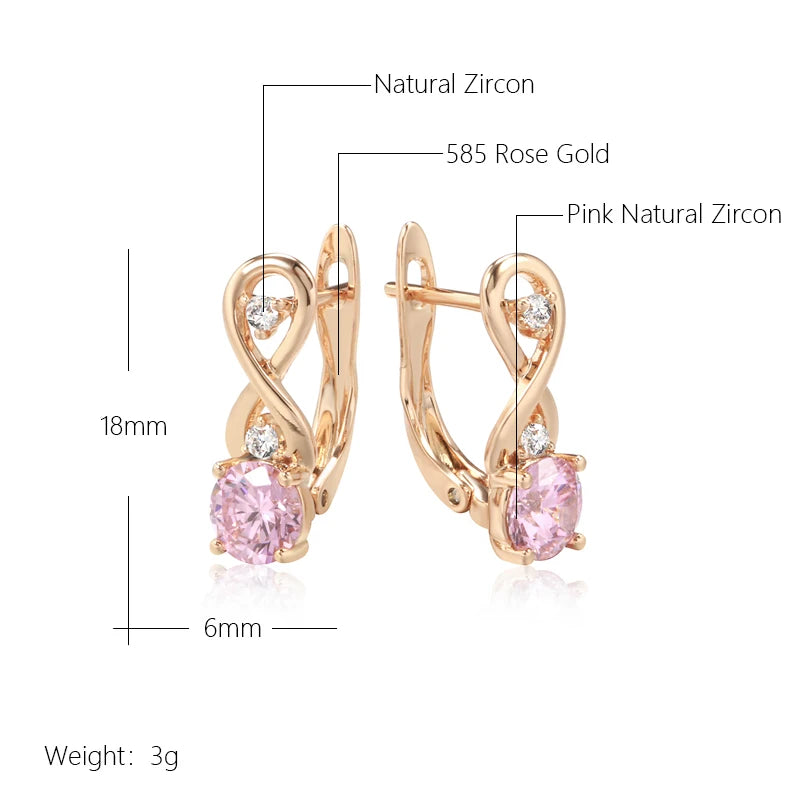 Fine Daily Easy Matching Vintage Natural Earrings 001