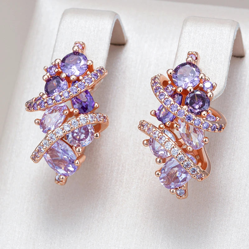 High Quality Daily Fancy Gold Colour Earrings 016