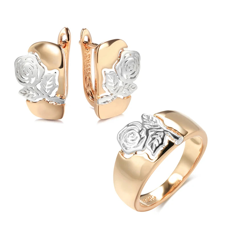 White Fancy 010 583 Rose Gold Casual Jewel Set