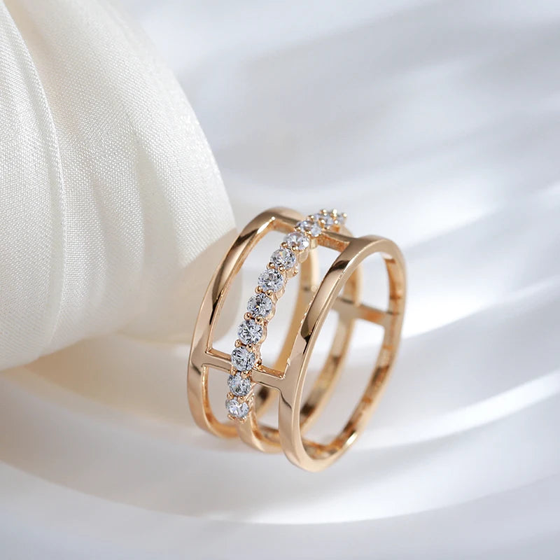 Best Luxury Shiny Gift Natural Ring For Women 042