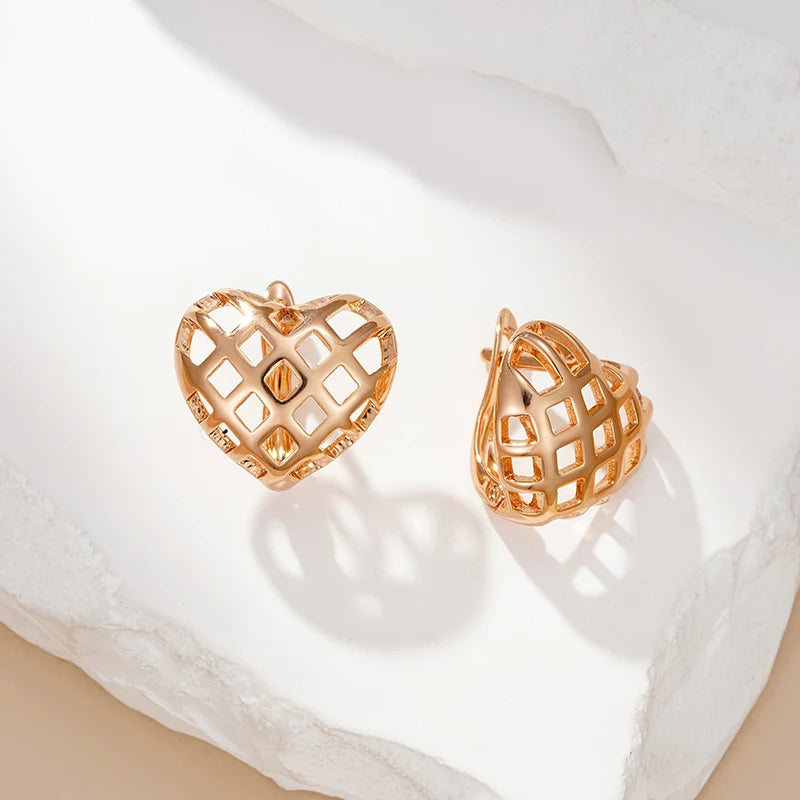 High Quality Daily Fancy Gold Colour Earrings 060