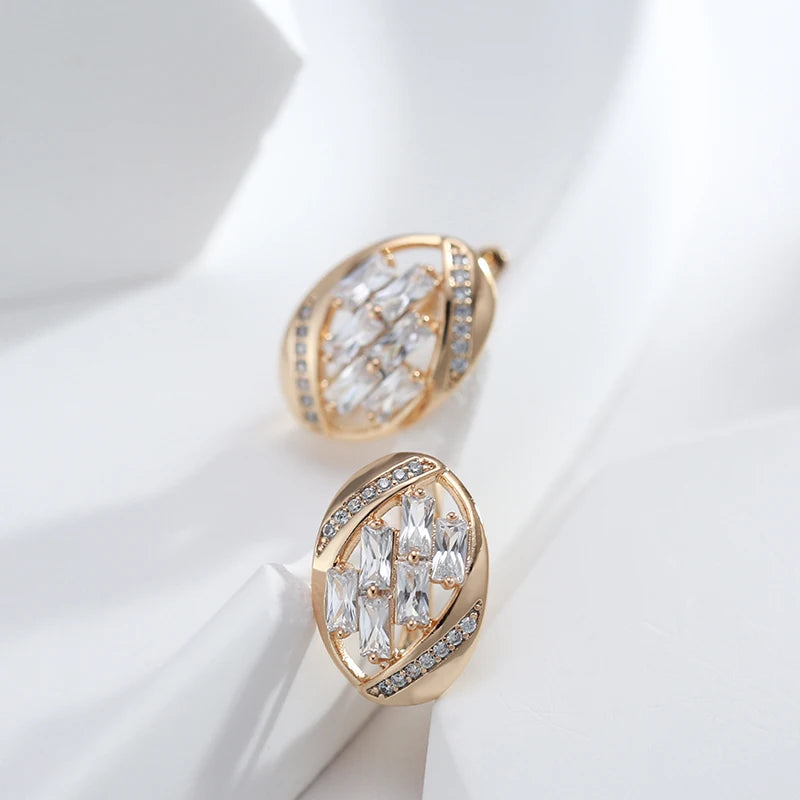 High Quality Daily Fancy Gold Colour Earrings 081