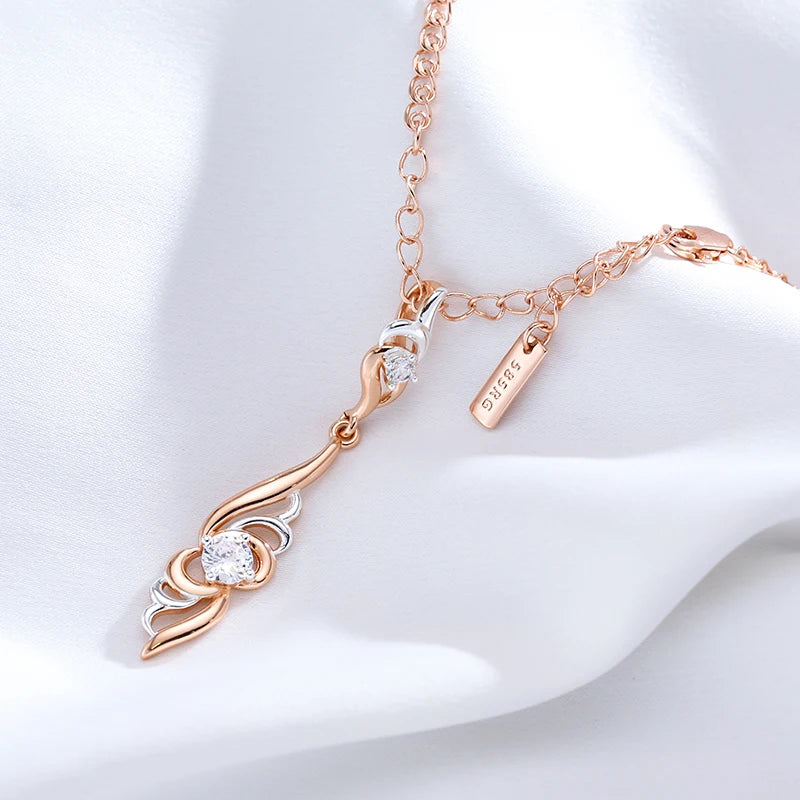 Hot Unique Flower Shape Pendant Necklace