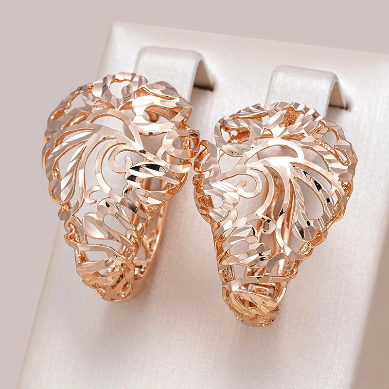 High Quality Daily Fancy Gold Colour Earrings 082