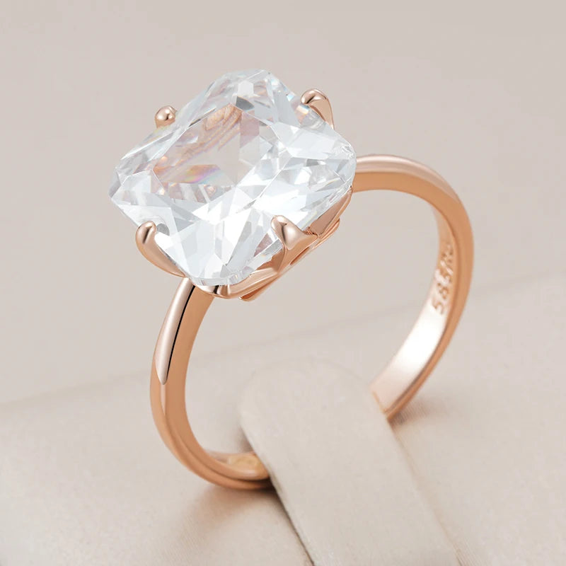Best Luxury Shiny Gift Natural Ring For Women 007