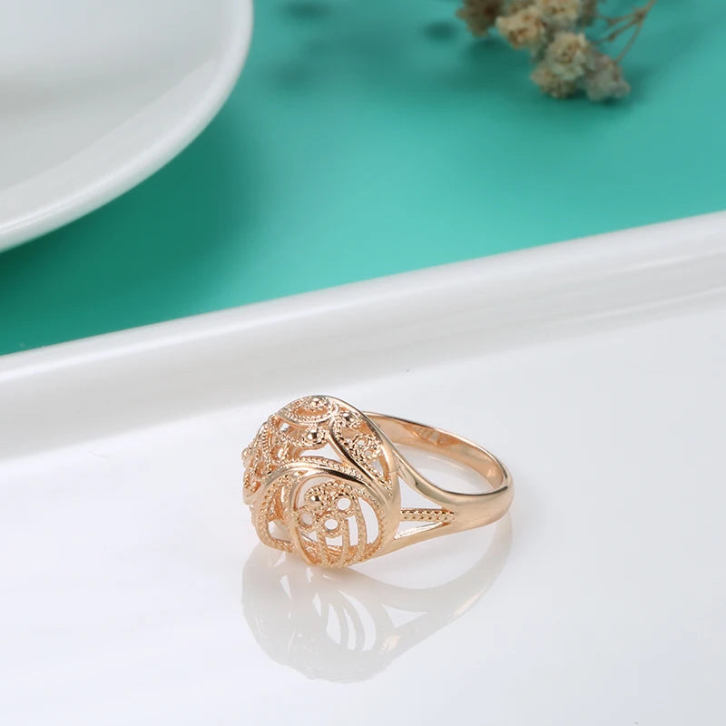 Trendy Rose Gold Colour Rings