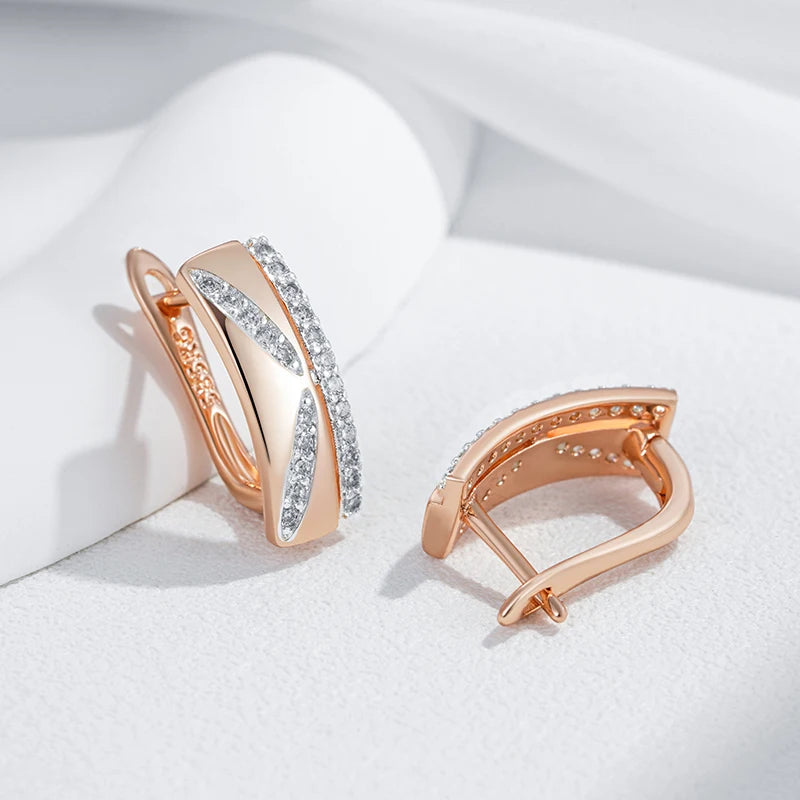 High Quality Daily Fancy Gold Colour Earrings 018