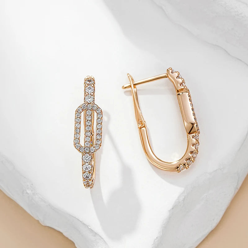 Hot Geometry English Earrings