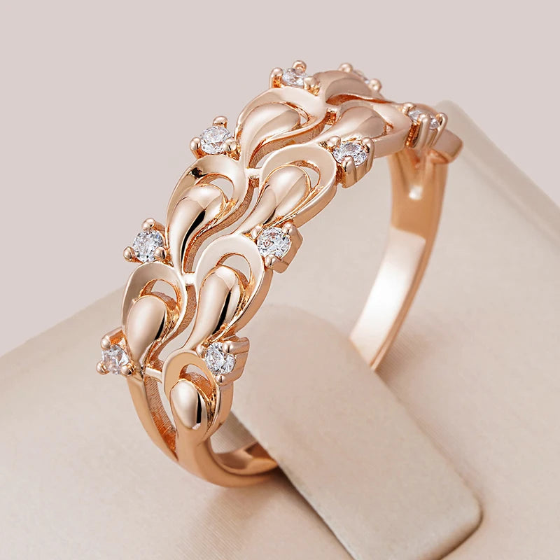 Best Luxury Shiny Gift Natural Ring For Women 030