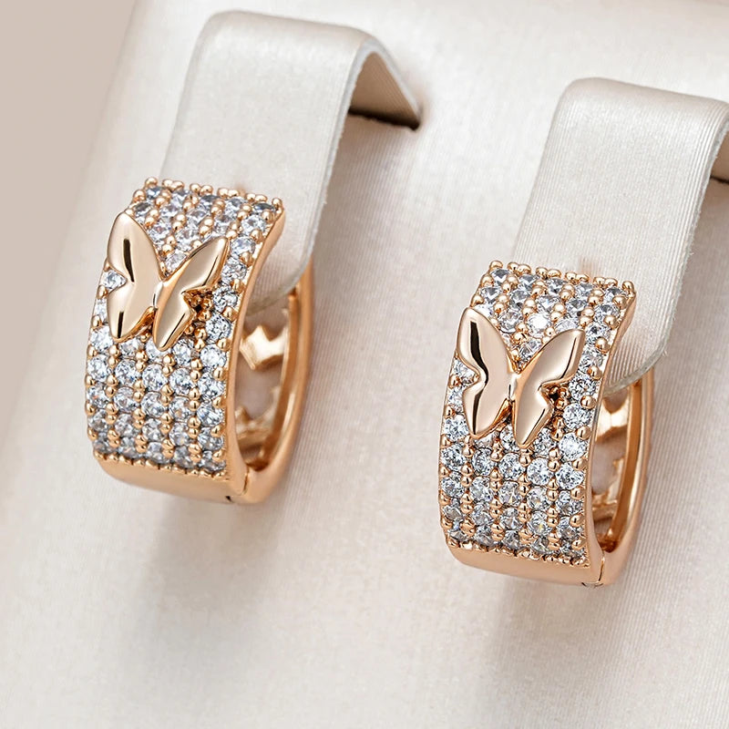 High Quality Daily Fancy Gold Colour Earrings 063