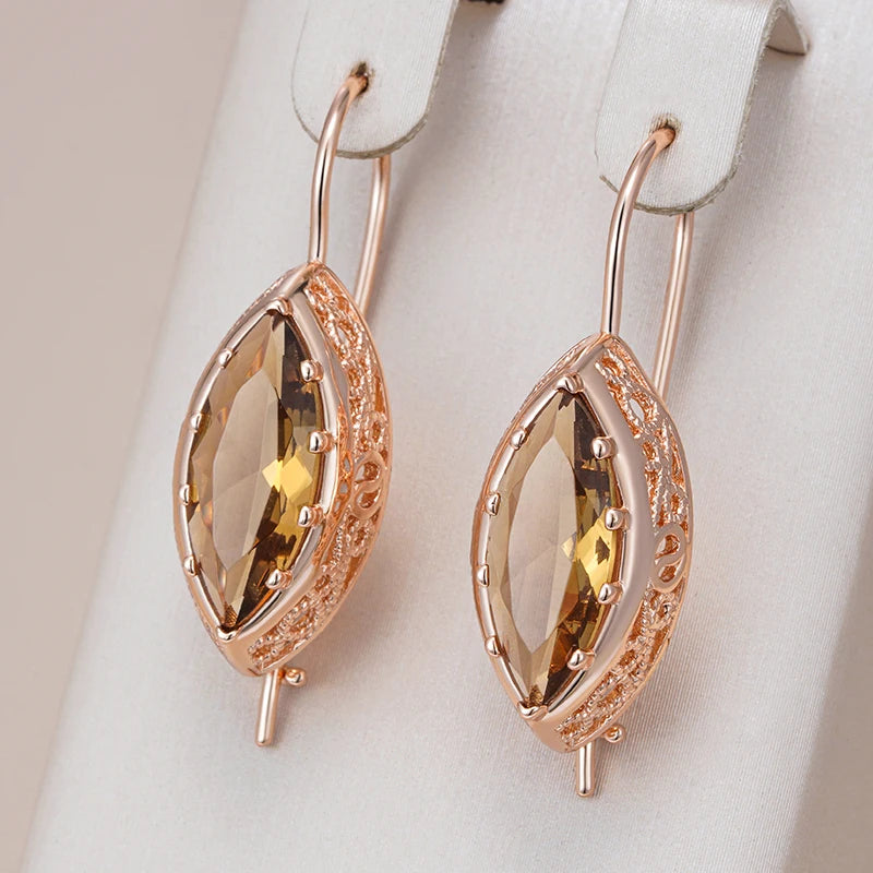 High Quality Daily Fancy Gold Colour Earrings 019