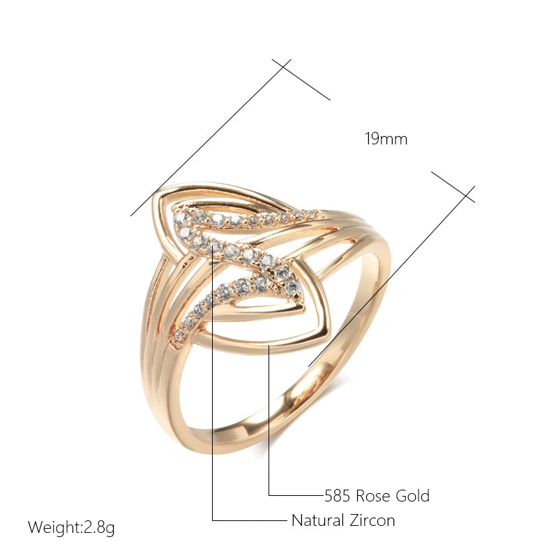 Best Luxury Shiny Gift Natural Ring For Women 019