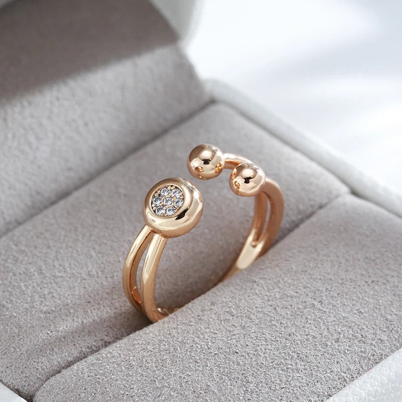 Best Luxury Shiny Gift Natural Ring For Women 090