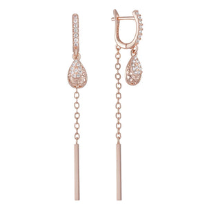 High Quality Daily Fancy Gold Colour Earrings 096