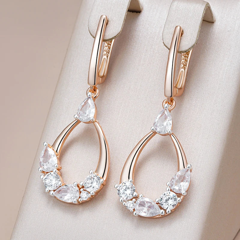 High Quality Daily Fancy Gold Colour Earrings 072