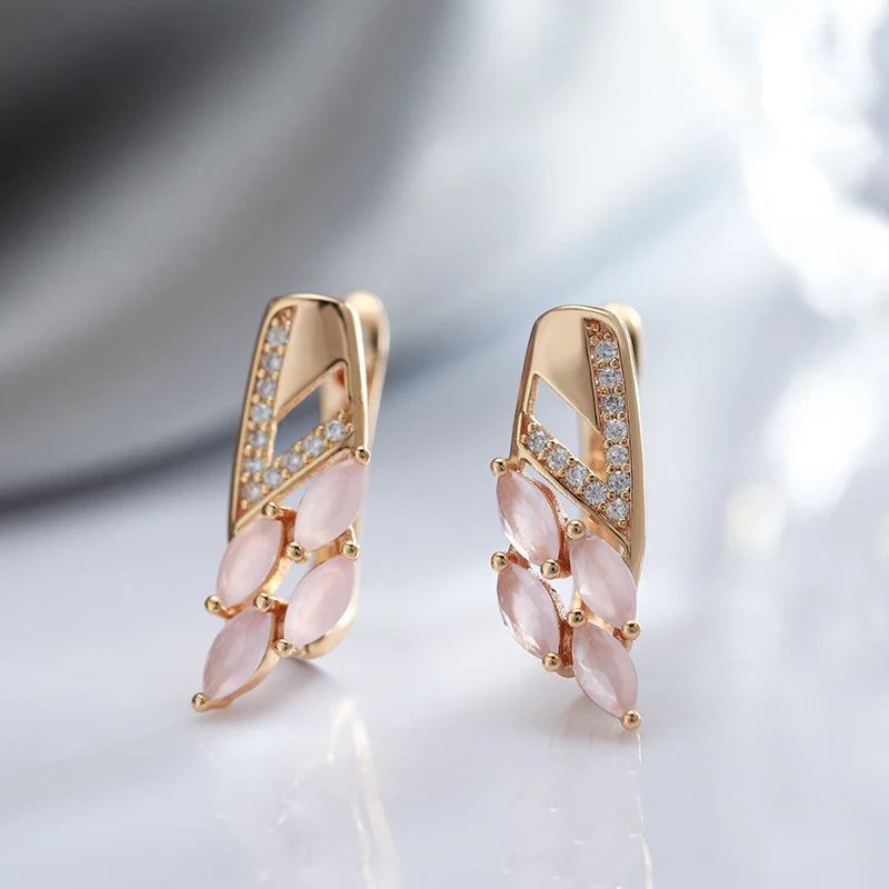 High Quality Daily Fancy Gold Colour Earrings 076