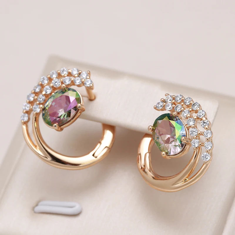 High Quality Daily Fancy Gold Colour Earrings 003