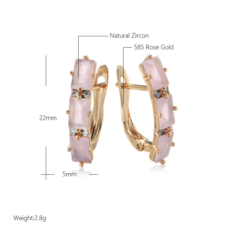 High Quality Daily Fancy Gold Colour Earrings 094