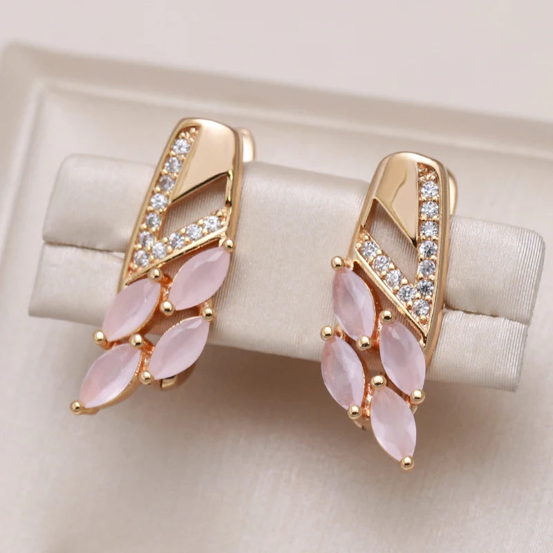 High Quality Daily Fancy Gold Colour Earrings 076