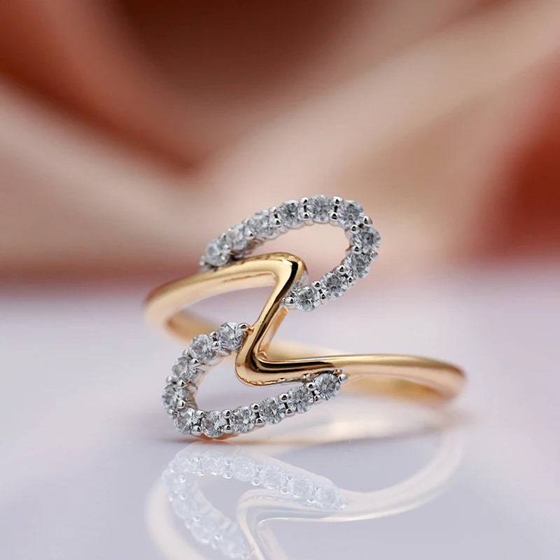 Best Luxury Shiny Gift Natural Ring For Women 098