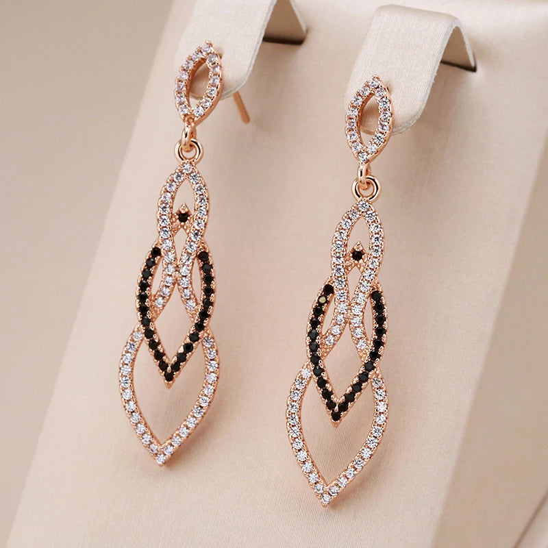 High Quality Daily Fancy Gold Colour Earrings 034