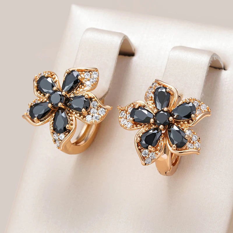 High Quality Daily Fancy Gold Colour Earrings 014