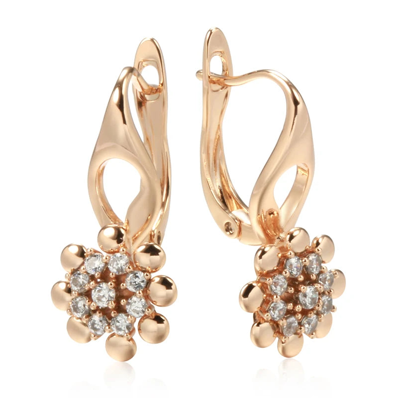 High Quality Daily Fancy Gold Colour Earrings 061